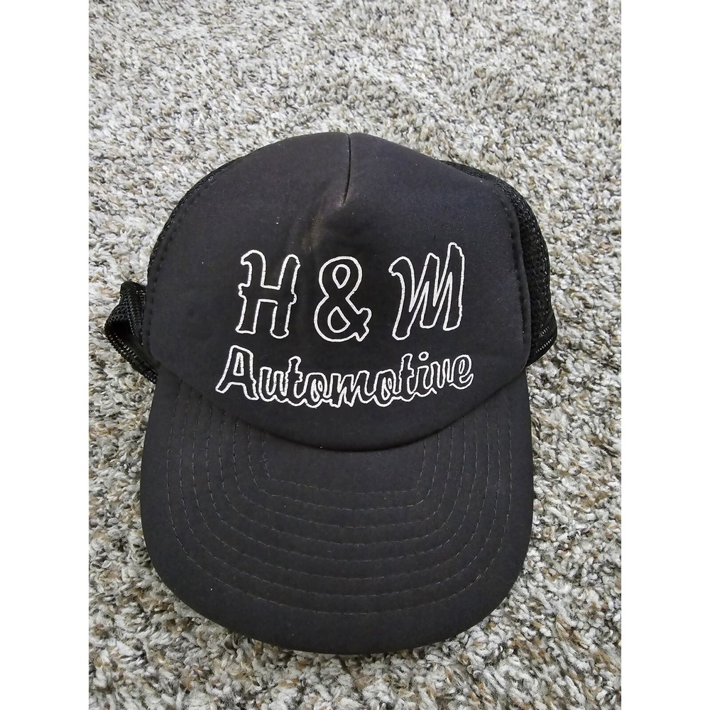 Vintage H&M Automotive‎ Mesh Back Trucker Snapback Calhead